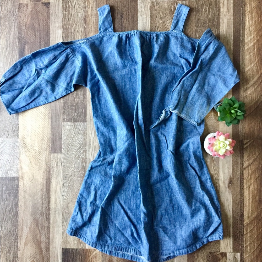 Madewell Cold Shoulder Dress